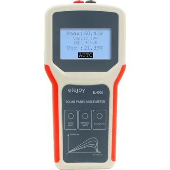 Multimetr ELEJOY EL400B Tester solárních panelů, 400W, LCD displej