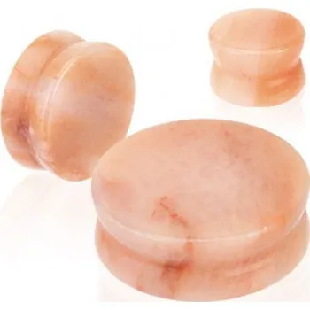 Piercing Plug kámen Jadeit HWPST14 (6 mm)