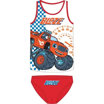 E plus M chlapecké spodní prádlo Plamínek a čtyřkoláci červené Velikost: 98/104