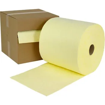 Sorbent Chemický sorpční koberec, lehký, STANDARD, 40 cm × 60 m, perforace