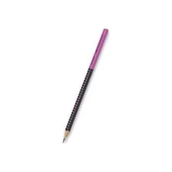 Grafitová tužka Grafitová tužka Grip Two Tone, růžová / černá Faber-Castell 517011,rychlé dodání