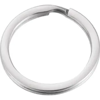 Šperky4U Ocelový kroužek na klíče, pr. 25 mm - KX0001-25