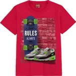 Chlapecké tričko KYLY RULES červené Velikost: 128