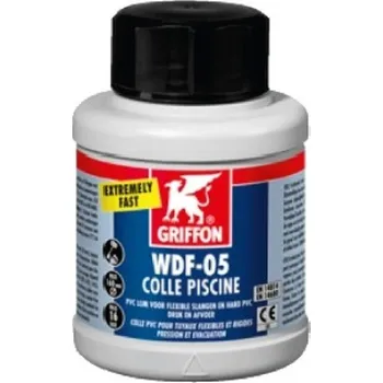 Průmyslové lepidlo Pooltechnika Lepidlo na PVC Griffon WDF-05 125ml na flexihadici