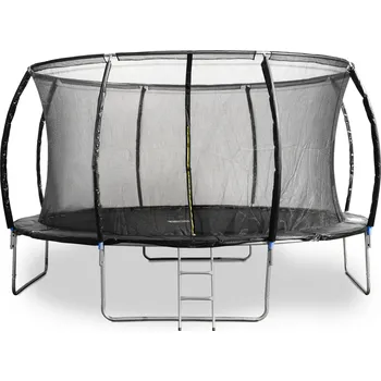 G21 Spacejump, 430 černá + ochranná síť + schůdky