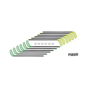 Florbalová hůl Unihoc Basic Reactor Fiber Florbalový set (13 -15 let) Oboustranná, 95cm (=105cm), (13 - 15 let)