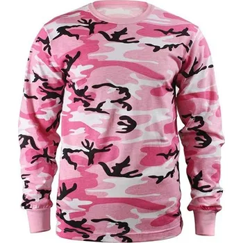 ROTHCO Triko s dlouhým rukávem PINK CAMO velikost: S
