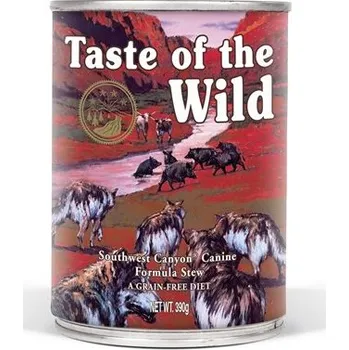 Krmivo pro psa Taste of the Wild TOW Southwest Canyon Can Dog 390 g