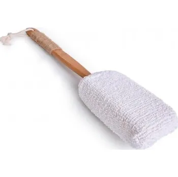 GoEco Froté houba na mytí s odnímatelnou rukojetí z bambusu