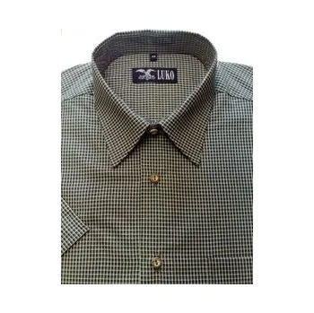 Pánská košile Košile LUKO s krátkým rukávem 074137 vel. 39