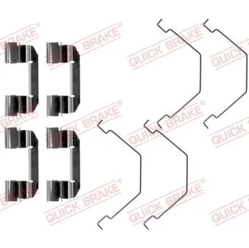 Brzdový systém Sada příslušenství, obložení kotoučové brzdy Quick Brake 109-1292
