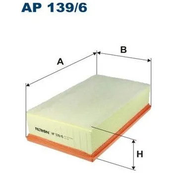 Vzduchový filtr Vzduchový filtr FILTRON AP 139/6