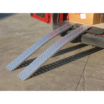 Metalmec Hliníkové nájezdy obloukové MM011S0 - 2000 mm, max.nosnost 450 kg