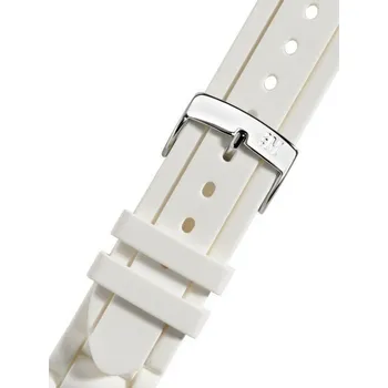 Řemínek na hodinky Silikonový řemínek Morellato Lena M 4410187.017, bílý