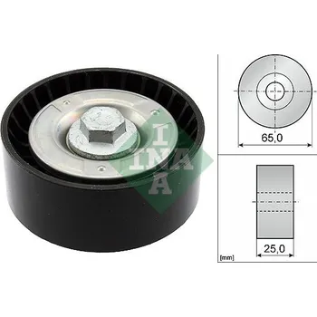 Auto-moto Vratná/vodicí kladka, klínový žebrový řemen Schaeffler INA 532 0855 10