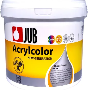 Fasádní barva Jub Acrylcolor 0,75 l bílá