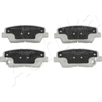 Brzdová destička Sada brzdových destiček, kotoučová brzda ASHIKA 51-0K-K11