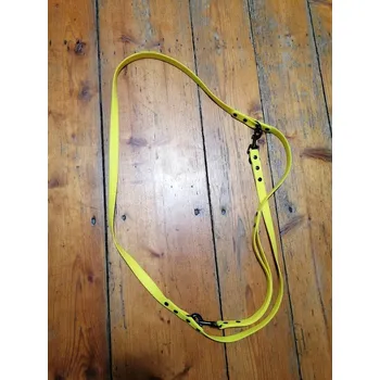 Vodítko pro psa Přepínací vodítko z Hexa - signální žlutá Délka: 180 cm, Ucho: Ne, Šířka: 20 mm