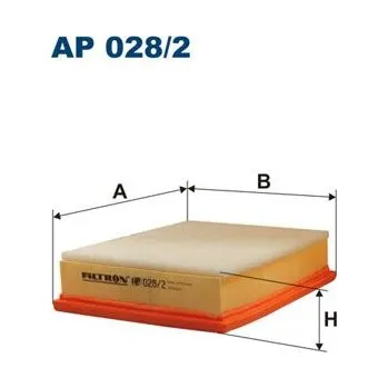 Autodíl Vzduchový filtr FILTRON AP 028/2