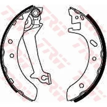 Autodíl Sada brzdových čelistí TRW GS8537