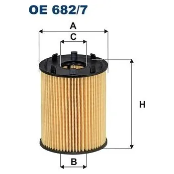 Filtr do auta Olejový filtr FILTRON OE 682/7