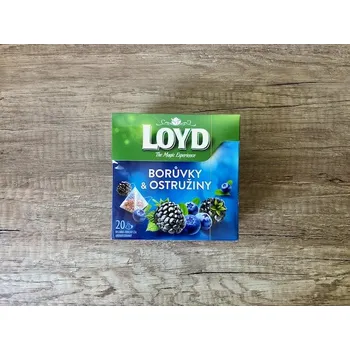 Čaj Loyd čaj Borůvky & Ostružiny 40g (20x2g)