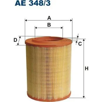 Filtr do auta Vzduchový filtr FILTRON AE 348/3