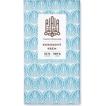 Čokoláda AJALA CHOCOLATE Kokosový krém 55% Cacao 100% Lásky