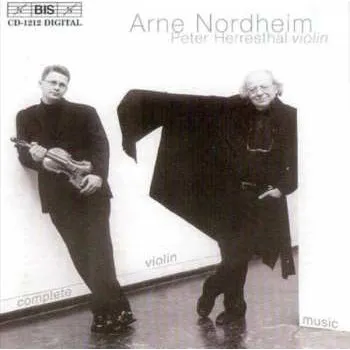 Zahraniční hudba CD Arne Nordheim: Complete Violin Music 2001 1996 Vinyl