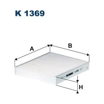 Autodíl Filtr, vzduch v interiéru FILTRON K 1369