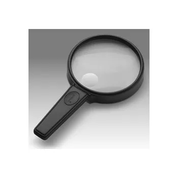 Lupa D 027 (2x a 4x) Lupa čtenářská s pevnou lomenou rukojetí