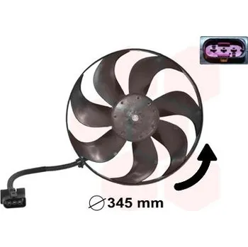 Autodíl Větrák, chlazení motoru VAN WEZEL 5888744