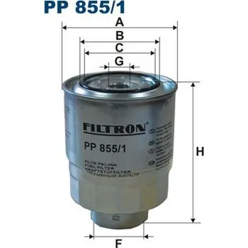 Palivový filtr Palivový filtr FILTRON PP 855/1