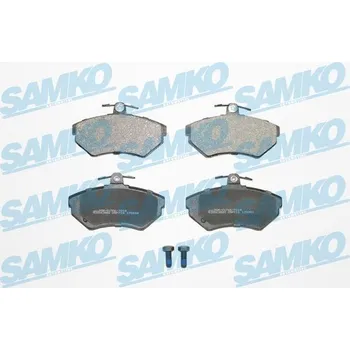 Brzdová destička Sada brzdových destiček, kotoučová brzda SAMKO 5SP718