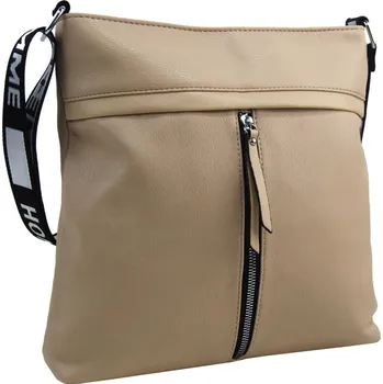 Kabelka ROSY BAG Dámská crossbody kabelka NH8164 béžově hnědá