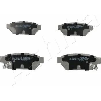 Brzdová destička Sada brzdových destiček, kotoučová brzda ASHIKA 51-05-504