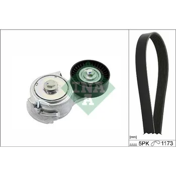 Sada žebrovaných klínových řemenů Schaeffler INA 529 0478 10