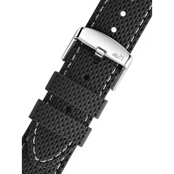 Řemínek na hodinky Silikonový řemínek Morellato Livenza 5275187.892 M, černý, Quick Release