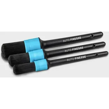 Auto Finesse Firm Detailing Brush Trio sada odolných detailingových štětců
