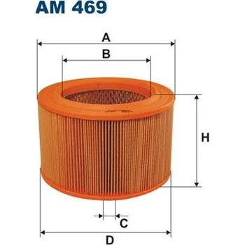 Vzduchový filtr Vzduchový filtr FILTRON AM 469