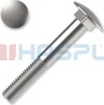 Hašpl Vratový šroub 6x40 ZN DIN 603-4.6