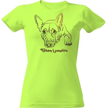 Dámské tričko Tričko s potiskem Běhám s paničkou dámské