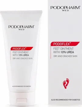 Kosmetika na nohy Podopharm Podoflex mast na chodidla 10 % urey 75 ml