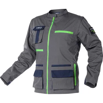 pracovní bunda NEO TOOLS Šedá pracovní bunda ripstop Velikost: XXXL