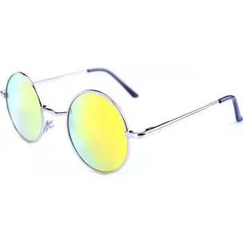 Sluneční brýle Sluneční polarizační brýle Lenonky zlaté zrcadlovky Wayfarer style FLN0832C1