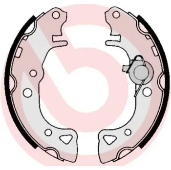 Brzdová čelist Sada brzdových čelistí BREMBO S 61 516