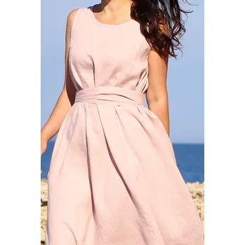 Dámské šaty Lotika Lněný PÁSEK k šatům Lotika česká výroba 828124