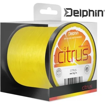 Vlasec Delphin CITRUS žlutý 1 m průměr: 0,28 mm