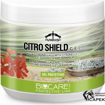 Kosmetika pro koně Repelent Veredus -CITRO SHIELD GEL-