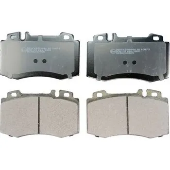 Brzdový systém Sada brzdových destiček, kotoučová brzda DENCKERMANN B110873